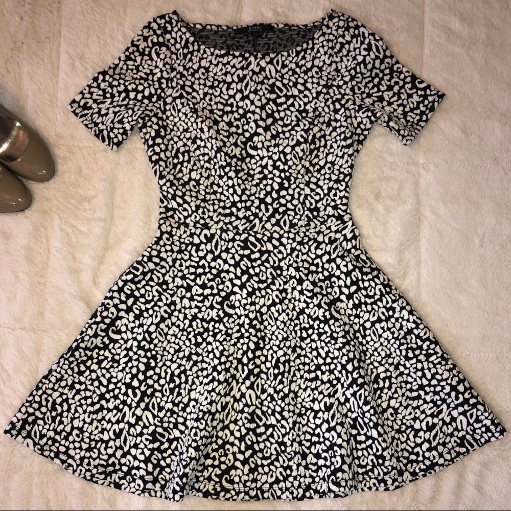 Guess Leopard Print Mini Dress